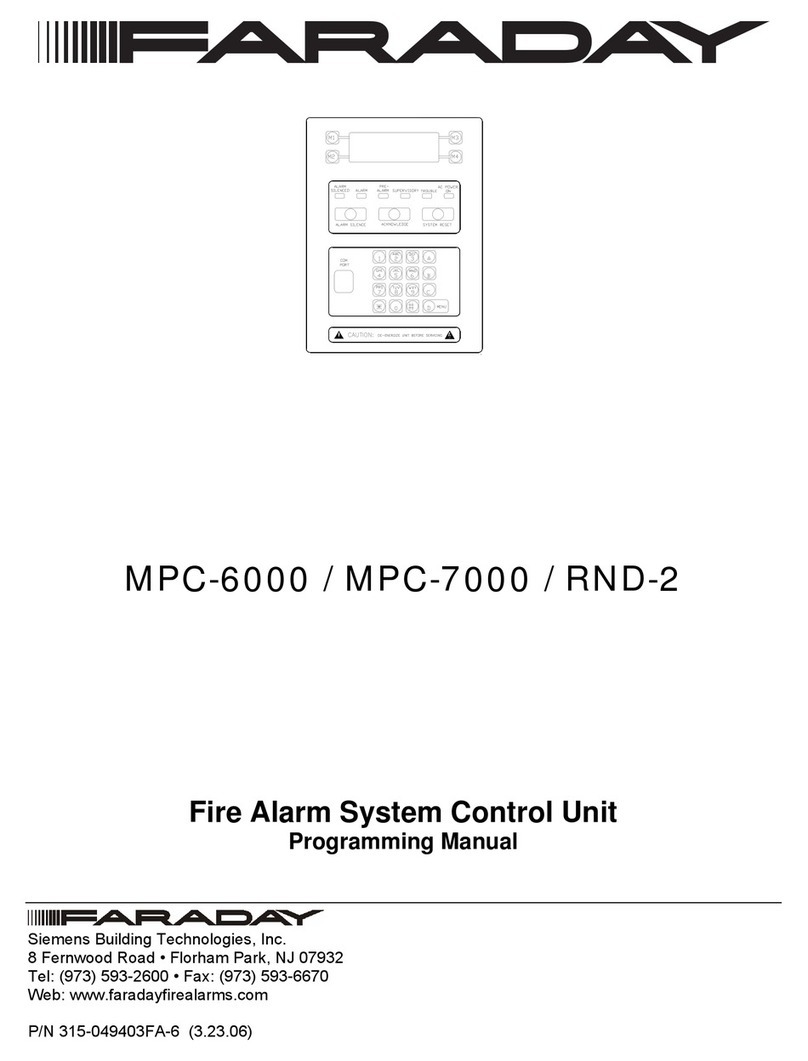 Faraday MPC-6000 Owner's manual