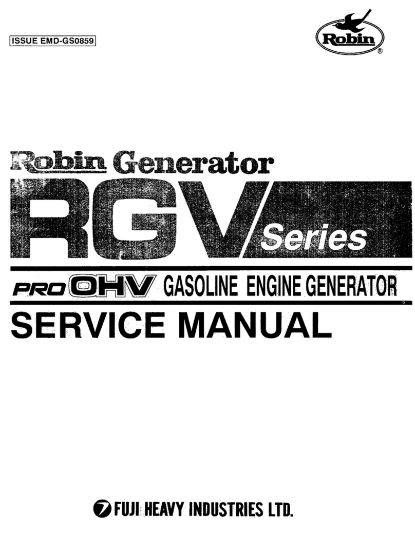 Robin RGV2200 User manual Robin RGV2200 User manual