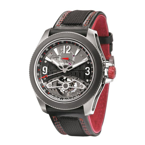 Jaeger-leCoultre Master CoMpressor extreMe LaB User manual Jaeger-leCoultre Master CoMpressor extreMe LaB User manual