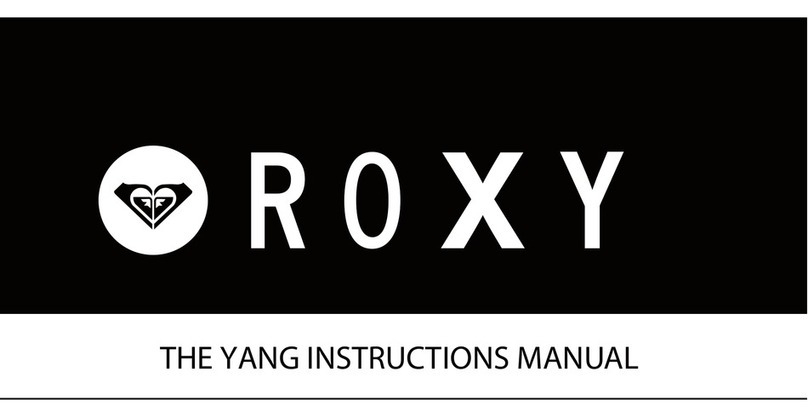 Roxy THE YANG instruction manual