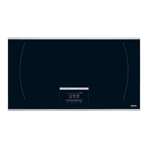 Miele KM 6395 User manual Miele KM 6395 User manual
