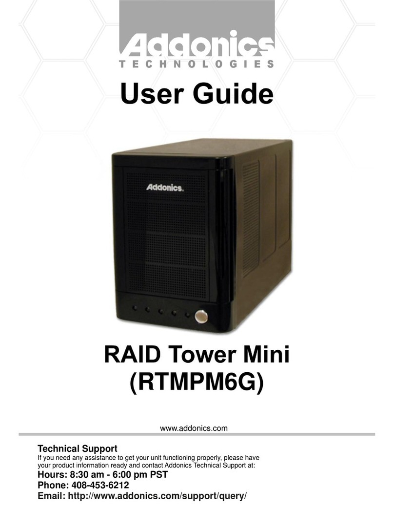 Addonics Technologies RTMPM6G User manual Addonics Technologies RTMPM6G User manual