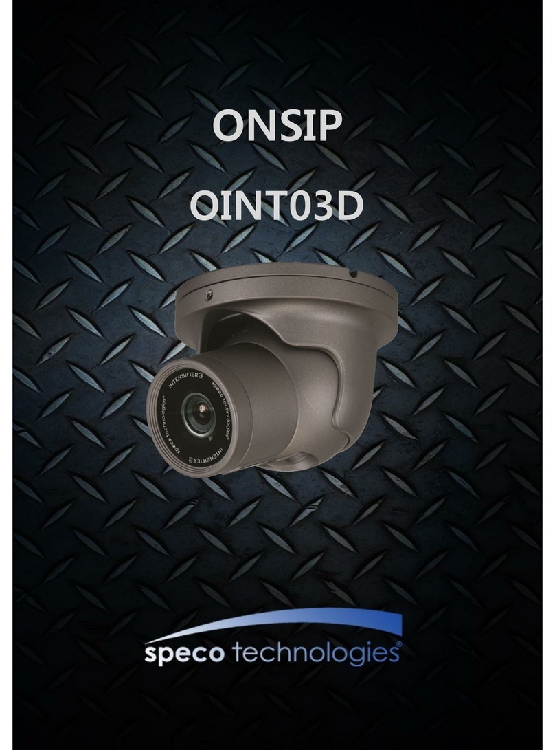 Speco OINT03D User manual