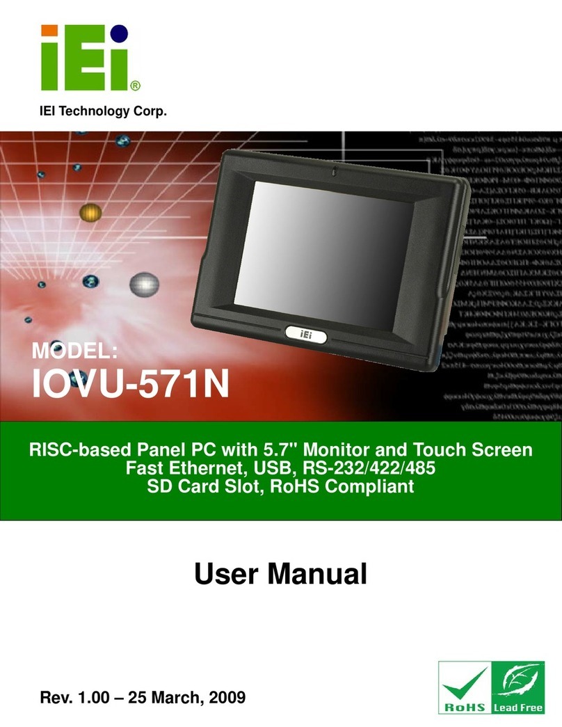 IEI Technology IOVU-571N user manual