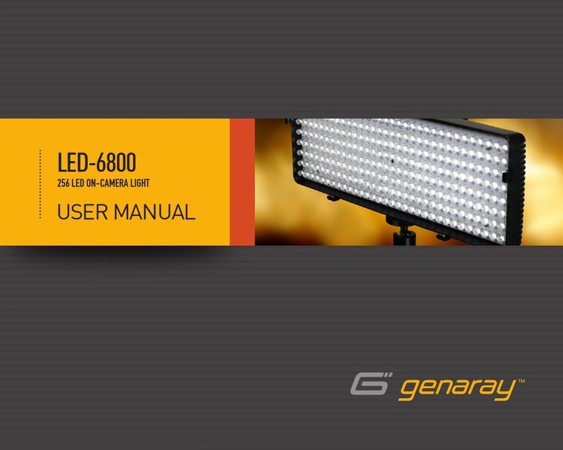 Genaray LED-6800 User manual