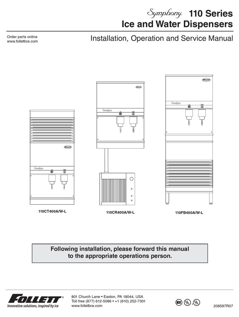 Symphony 110CT400A/W-L Installation, operation and service manual