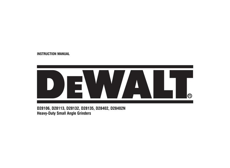 DeWalt D28106 User manual