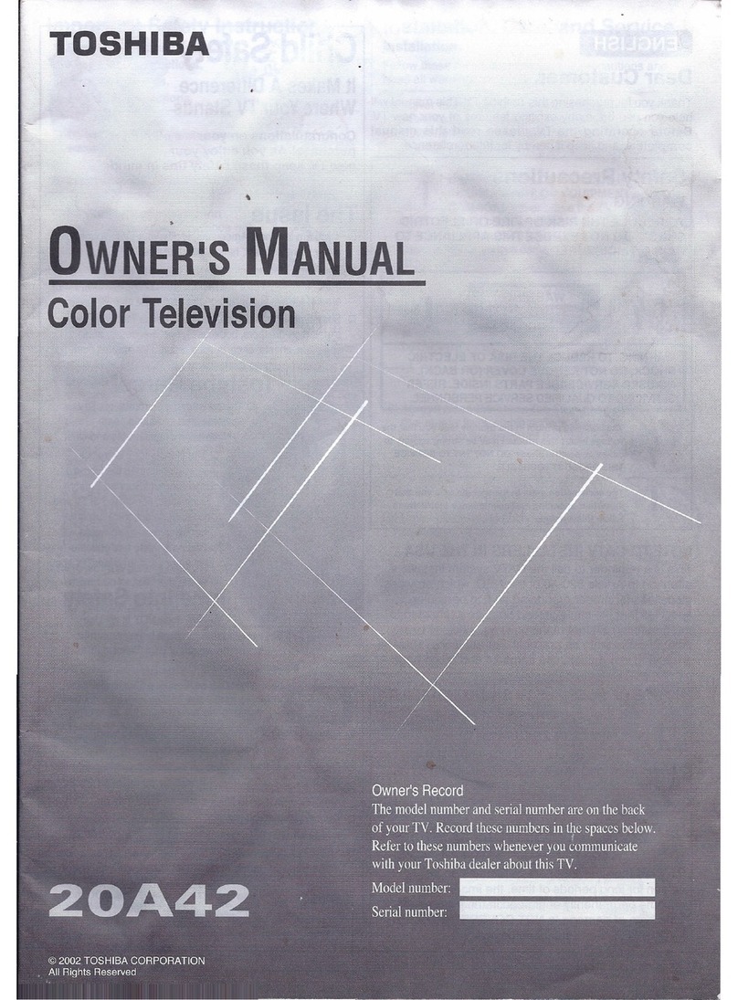 Toshiba 20A42 User manual