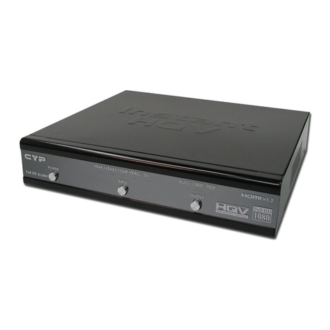 CYP CSO-T2 User manual