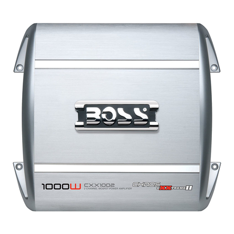 Boss Audio Systems CXX502 User manual