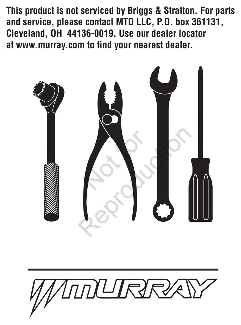 MTD A00 Series User manual