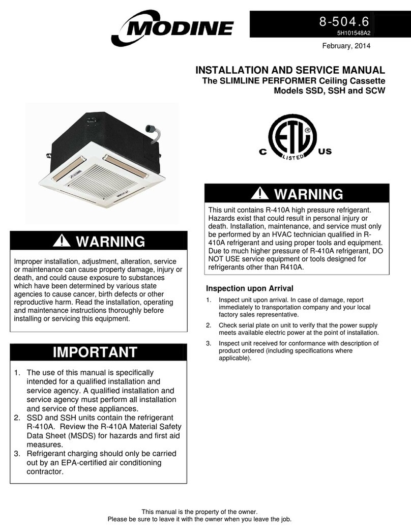 Modine Manufacturing SSD Manual