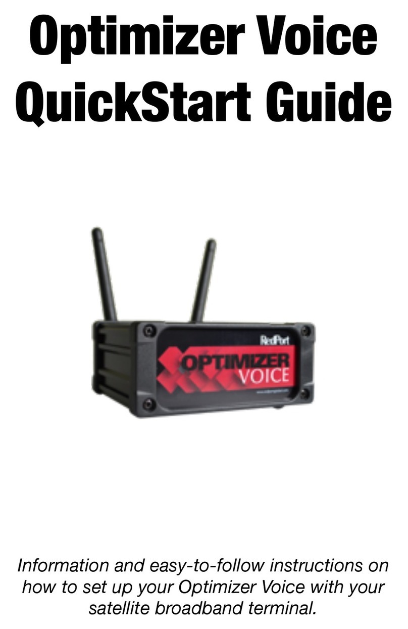 RedPort Optimizer Voice quick start guide