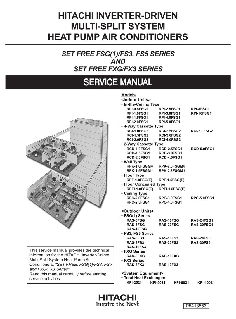 Hitachi RPI-0.8FSG1 User manual