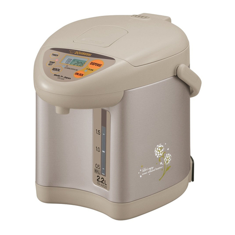 Zojirushi CD-JUC22 operating instructions Zojirushi CD-JUC22 operating instructions