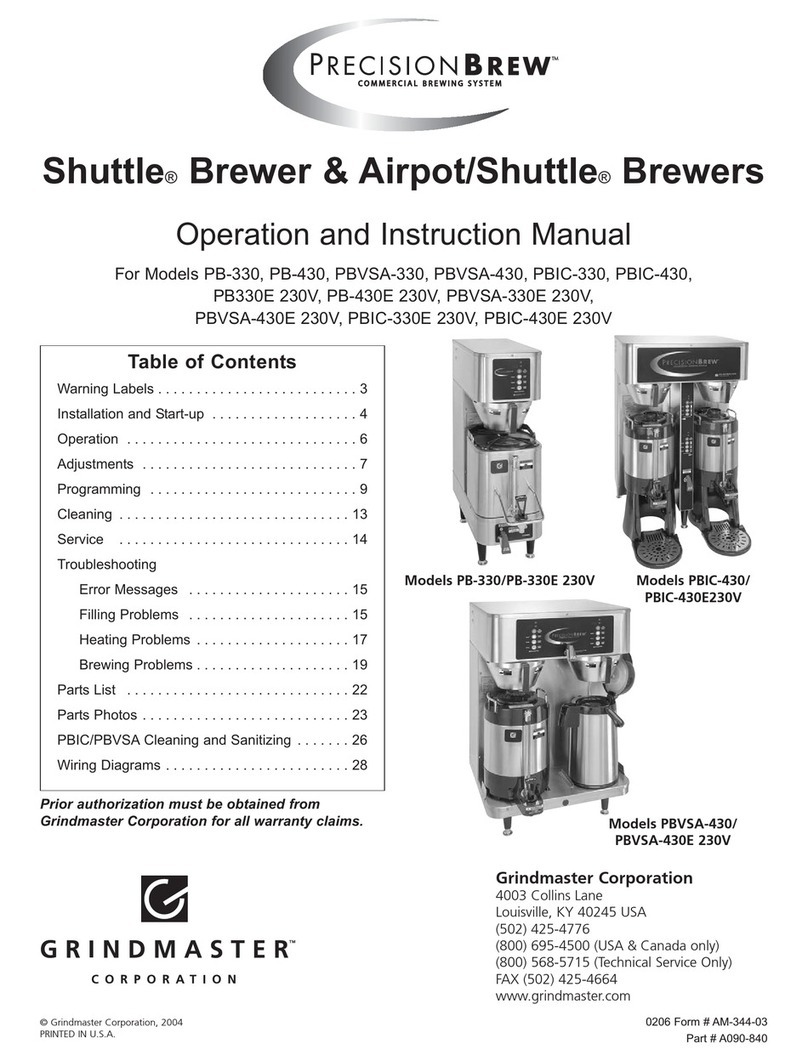 Shuttle PB-330 Operation and instruction manual Shuttle PB-330 Operation and instruction manual