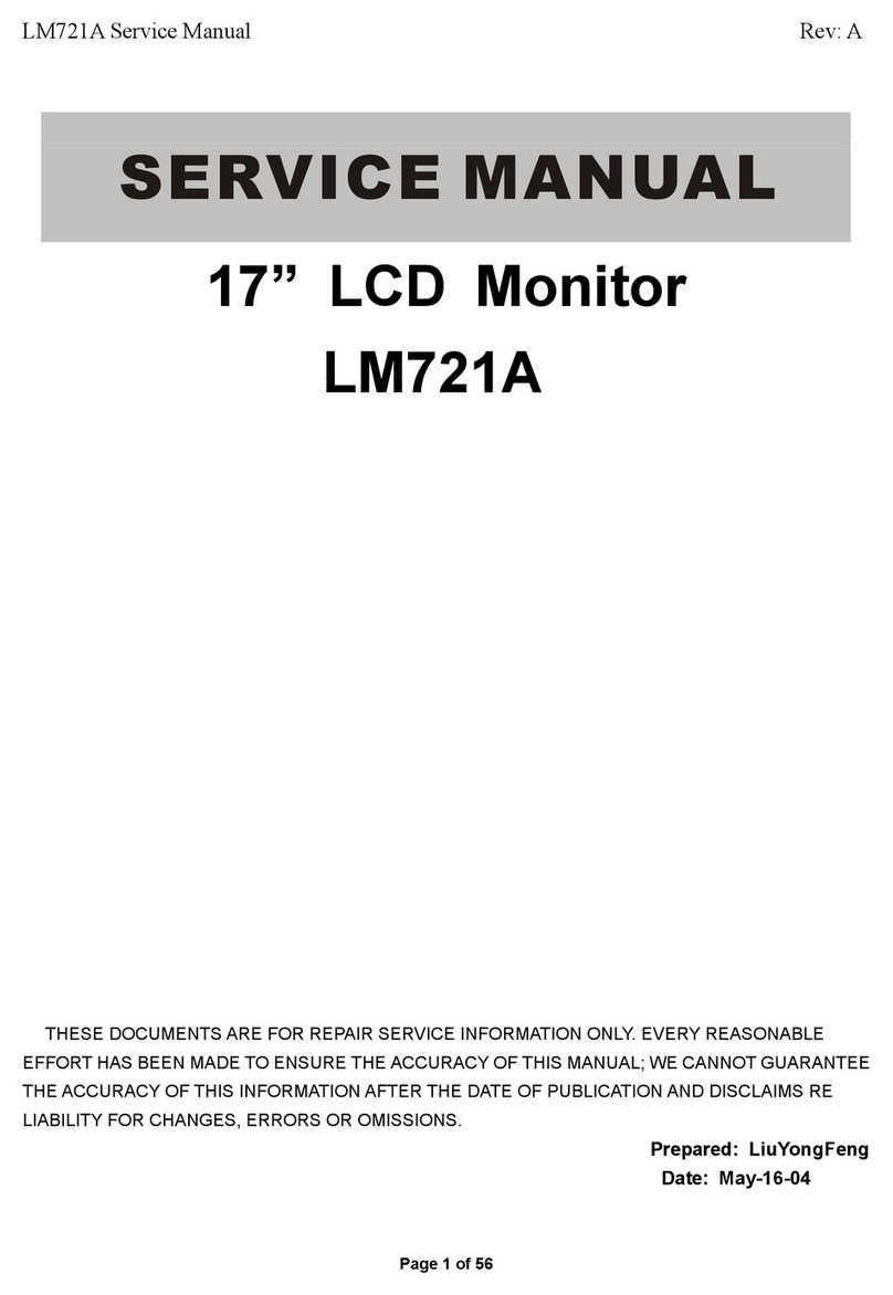 AOC LM721A User manual