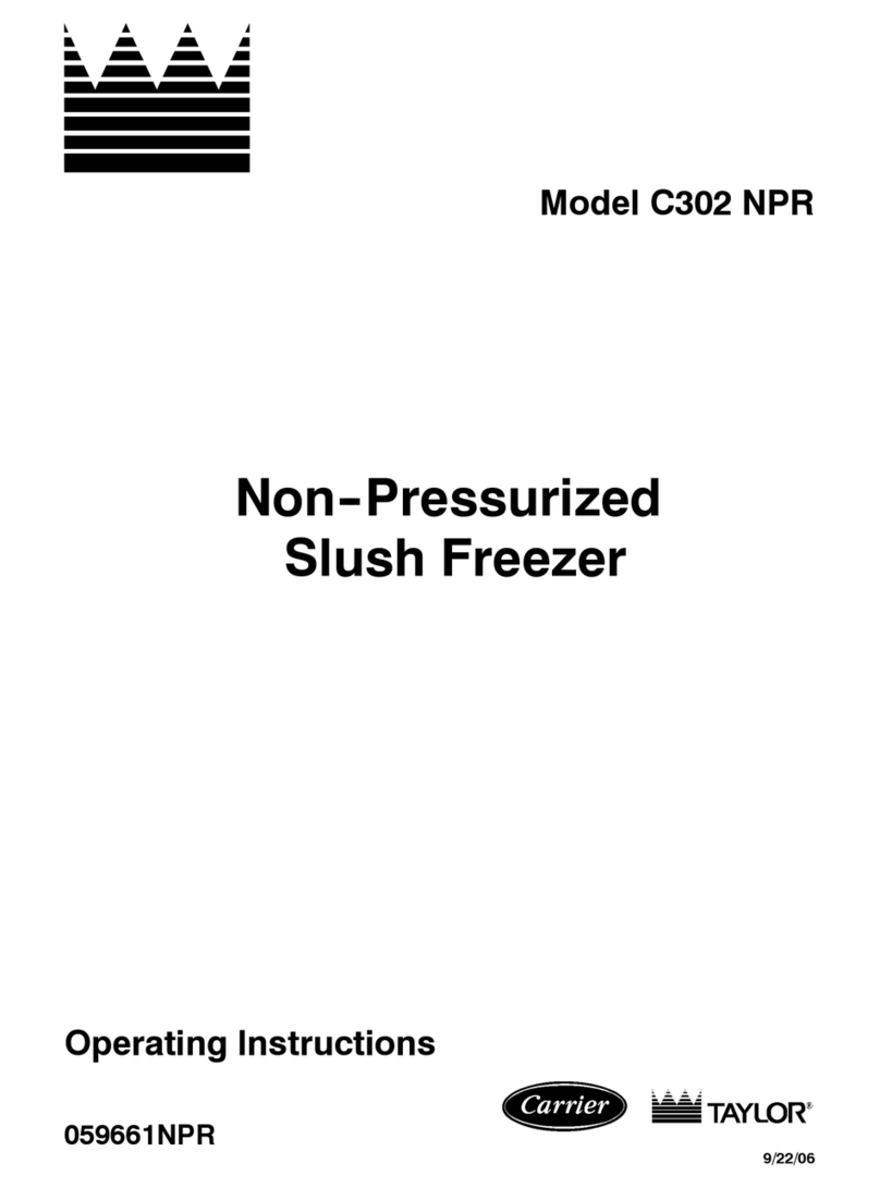 Carrier C302 NPR User manual