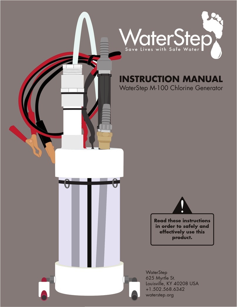 WaterStep M-100 instruction manual