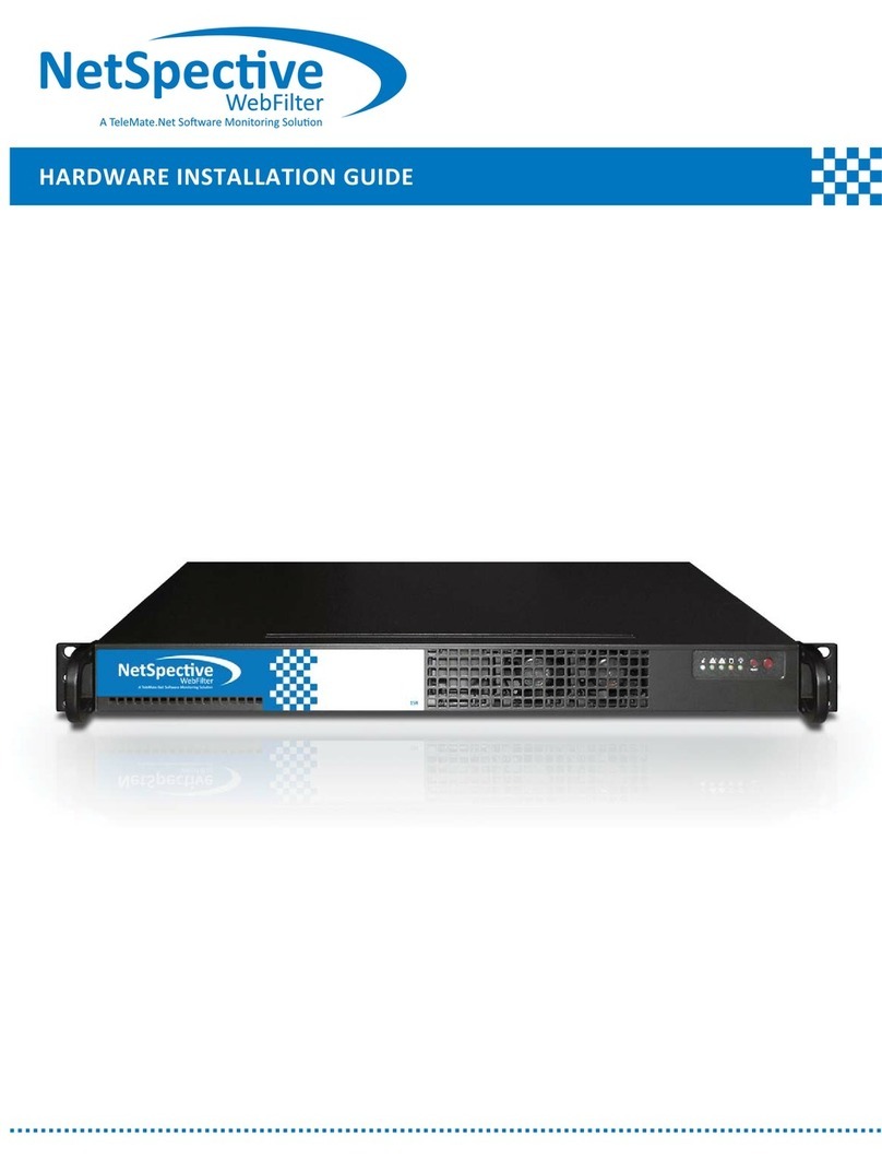 Telemate NetSpective Hardware installation guide