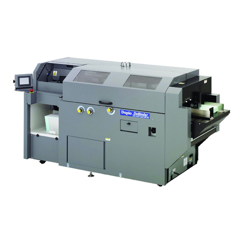 Duplo DPB-500 User manual