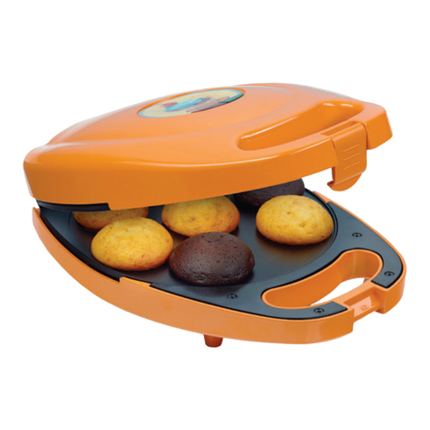 Bella MINI CUPCAKE MAKER User manual