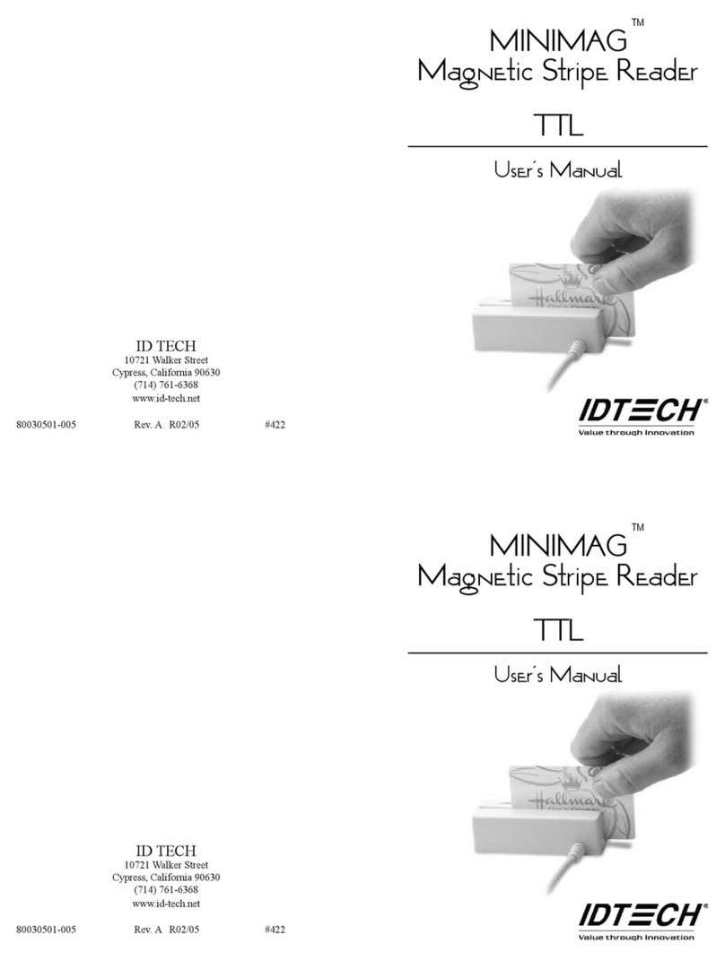 IDTECH MINIMAG user manual