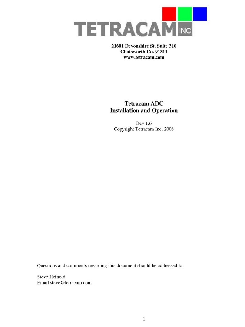 Tetracam ADC Owner's manual