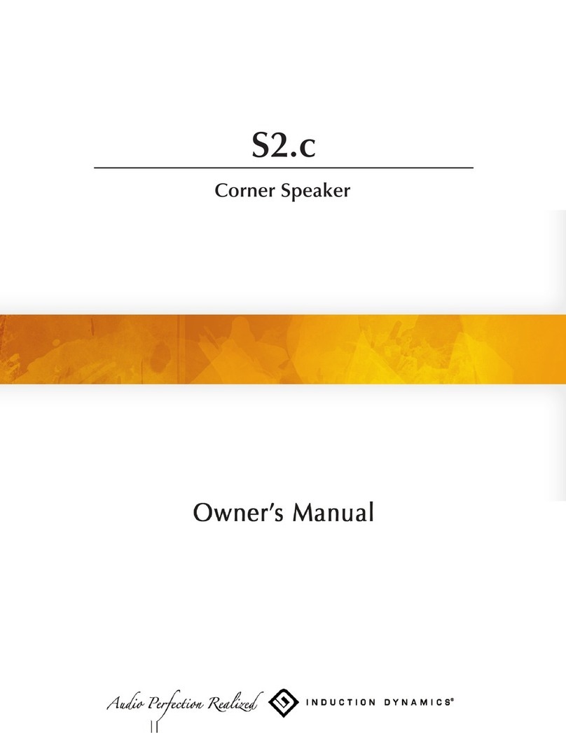 Induction Dynamics S2.c owner's manual