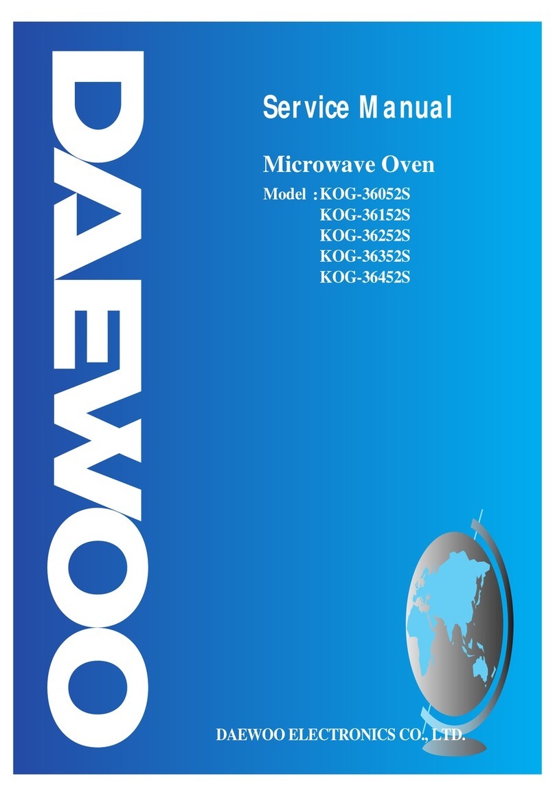 Daewoo KOG-36052S Service manual