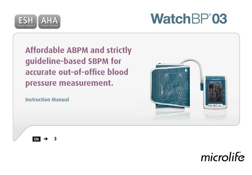 Microlife WatchBP O3 User manual