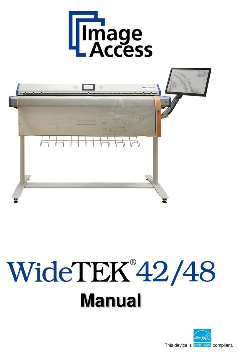 Image Access WideTEK 42 Assembly instructions