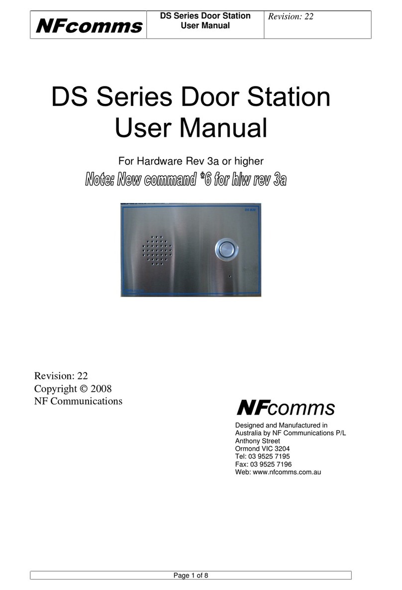 NFcomms DS Series user manual