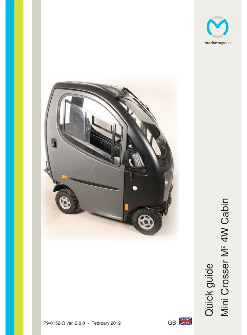 medemagroup Mini Crosser M2 4W Cabin quick guide