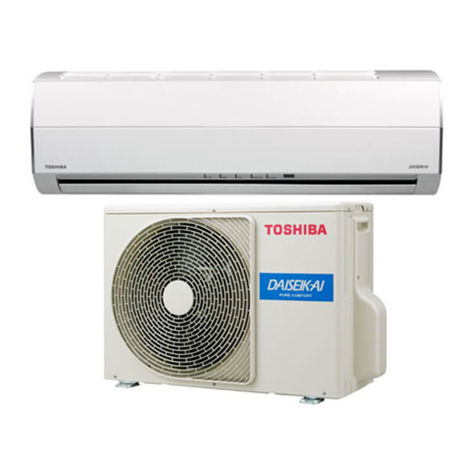 Toshiba RAS-10SAVP-E User manual