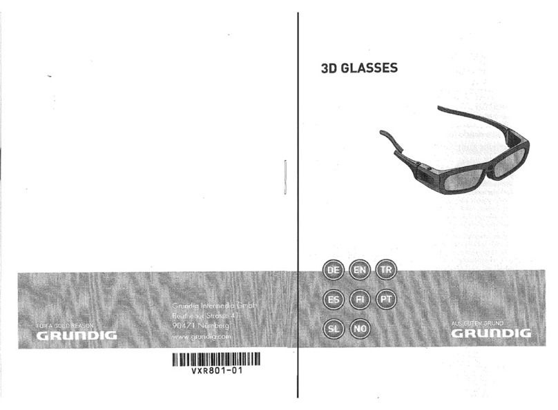 Grundig AS 3D Safety and users manual
