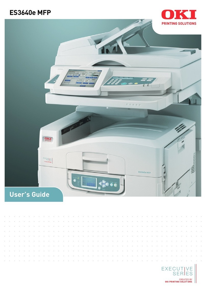 Oki ES3640e MFP User manual