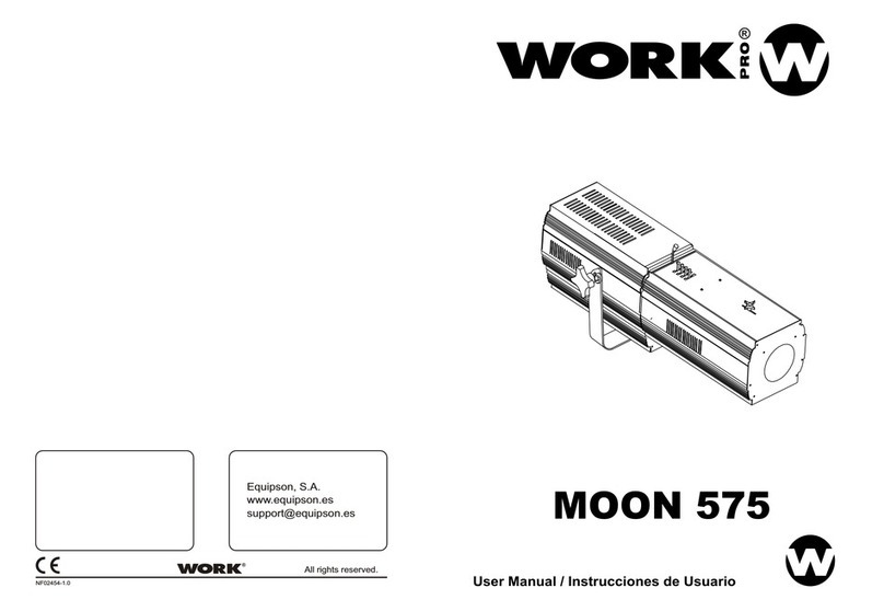 WorkPro MOON 575 user manual