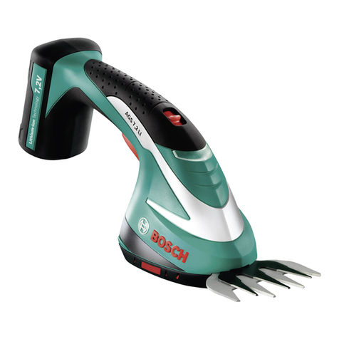 Bosch AGS 7 User manual Bosch AGS 7 User manual