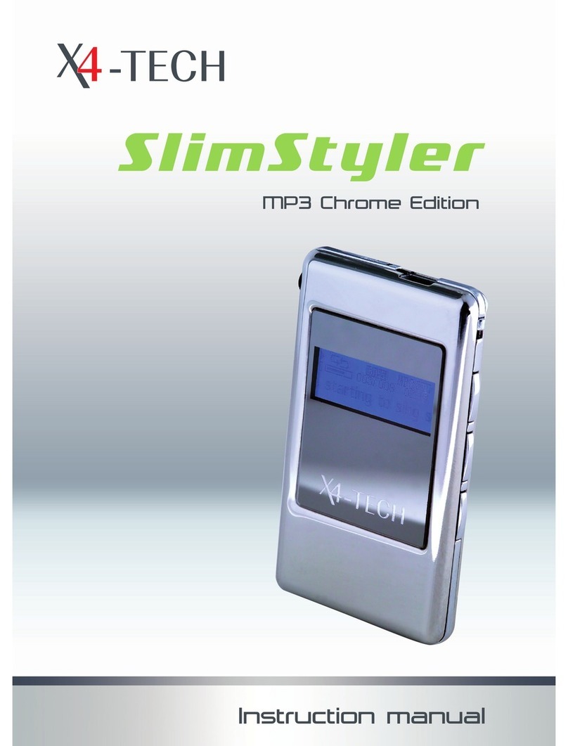 X4-TECH SlimStyler User manual