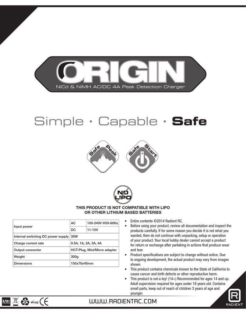 Radient ORIGIN User manual