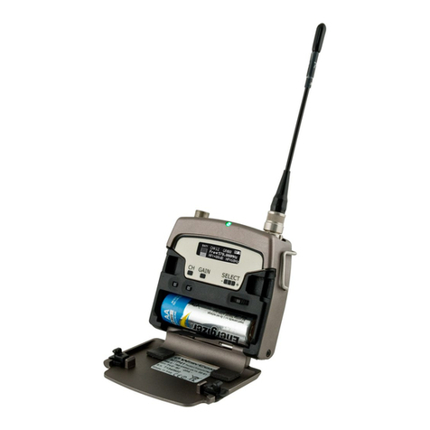 WisyCom MTP41 User manual WisyCom MTP41 User manual