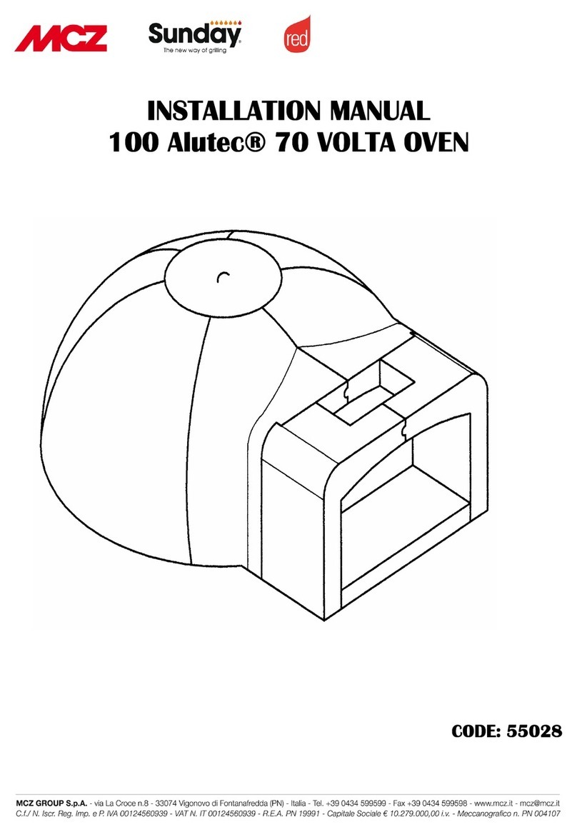 MCZ 100 Alutec installation guide MCZ 100 Alutec installation guide