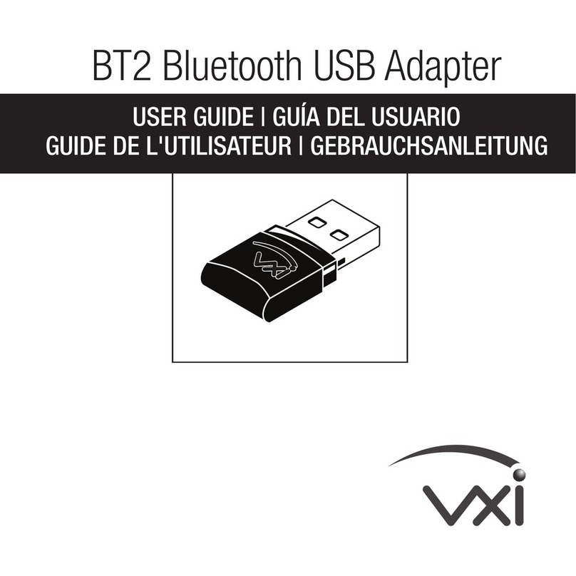 VXI BT2 User manual