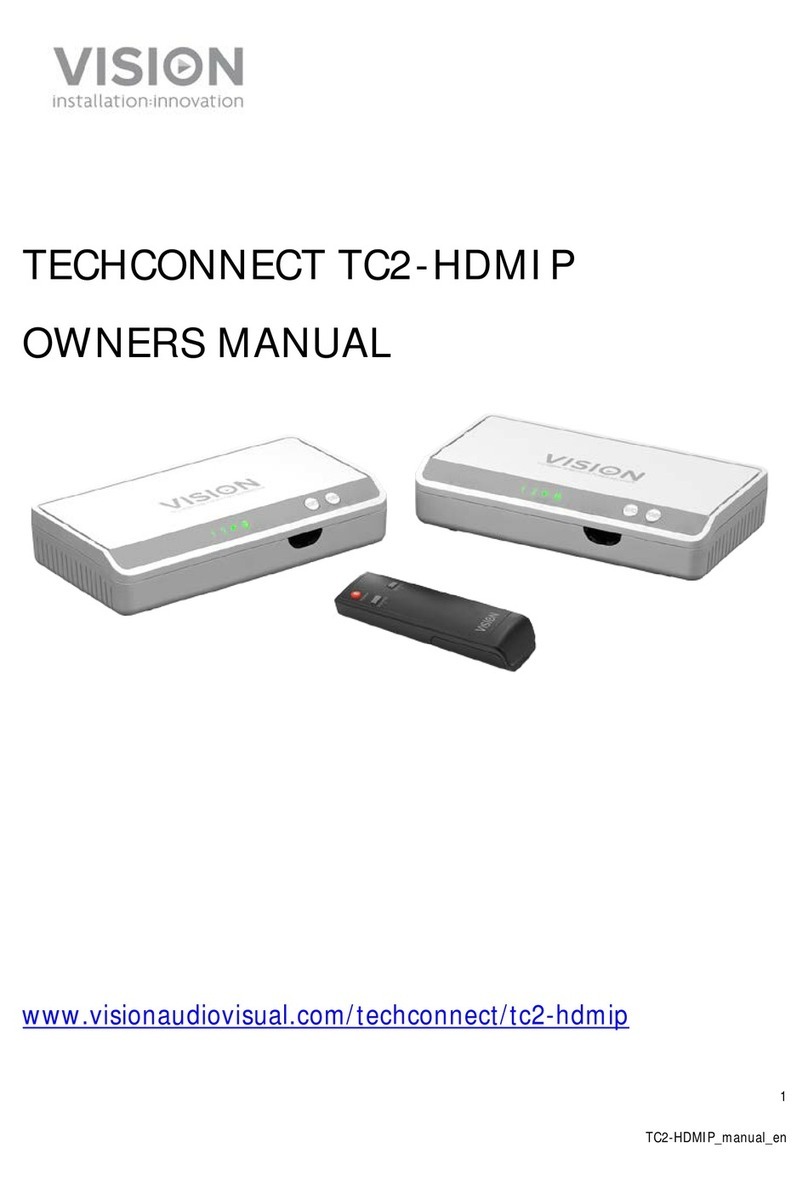 Vision TECHCONNECT TC2-HDMIP owner's manual