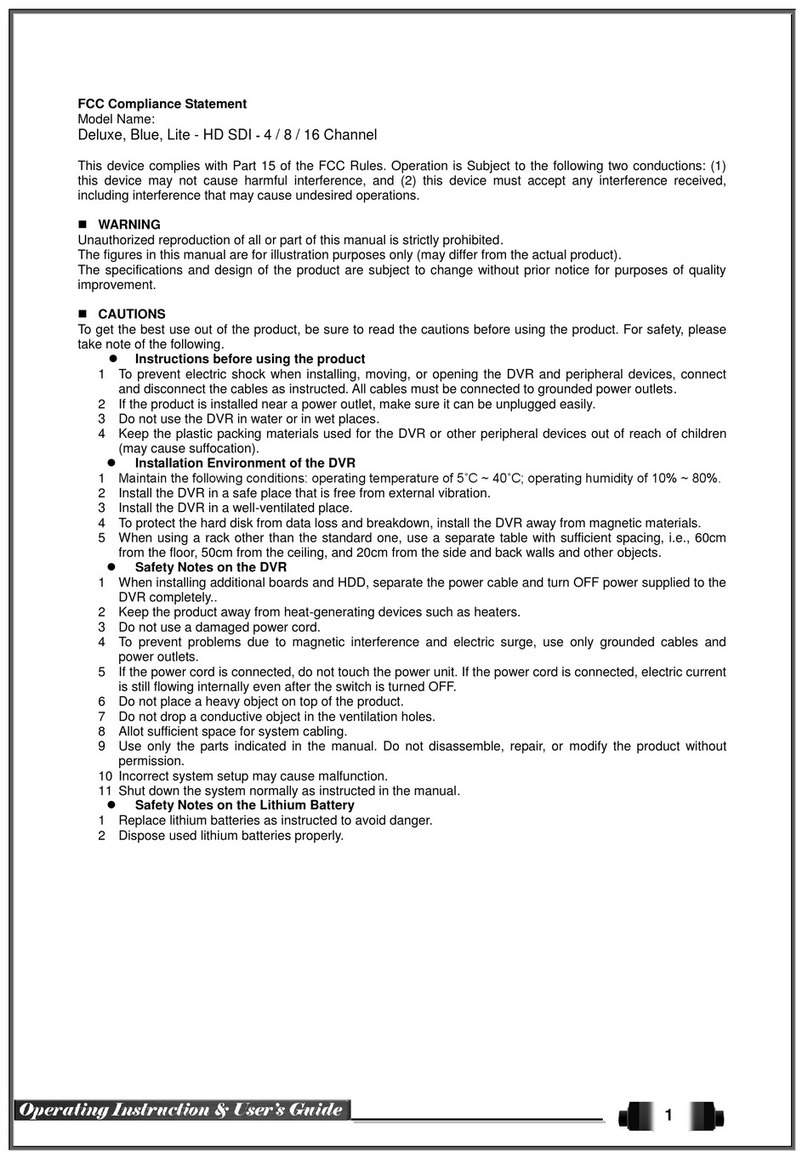 Cobra Deluxe series User manual