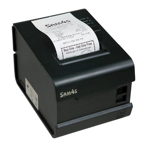Sam4s ELLIX 20 User manual