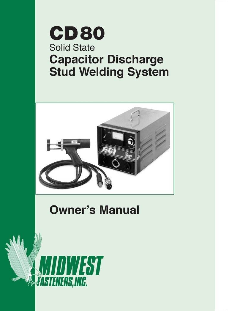 MIDWEST FASTENERS CD80 owner's manual