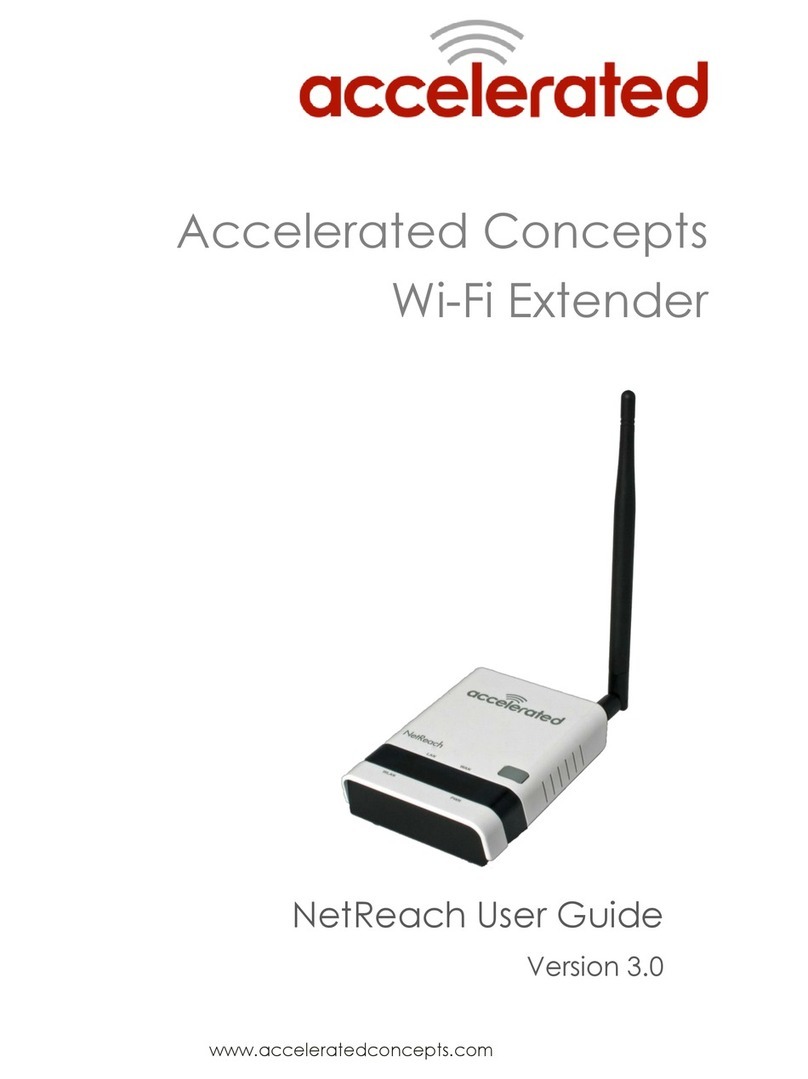Accelerated NetReach User manual