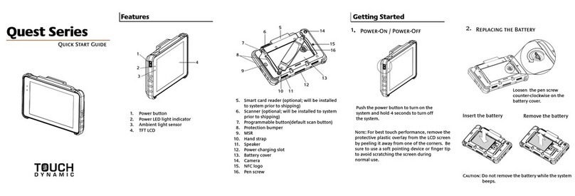 Touch Dynamic Quest Series User manual